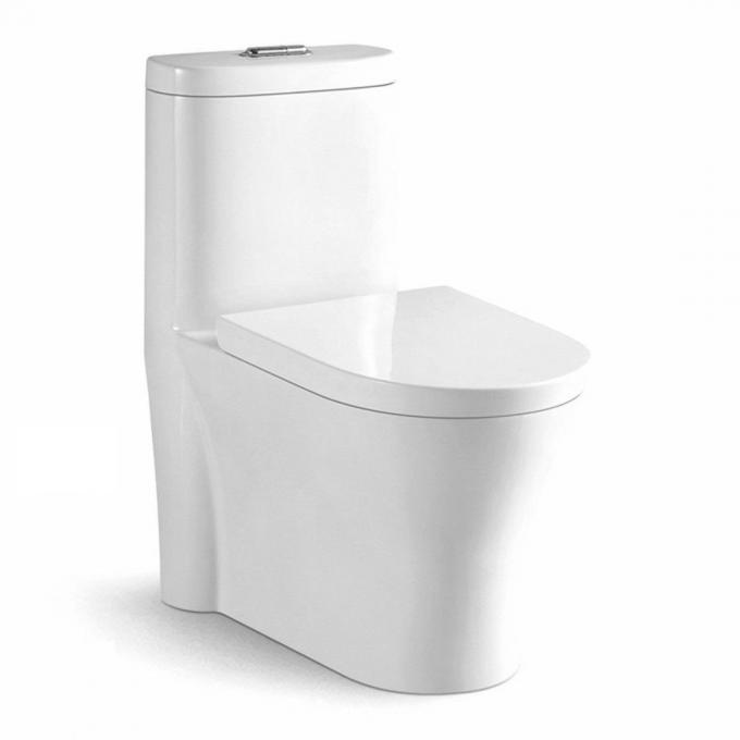 Toilette d'une seule pièce standard de cupc affleurant supérieur en céramique moderne