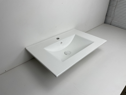 24 bassins simples d'évier de trou de Cabinet de salle de bains de pouce résistent ébrécher et rayer