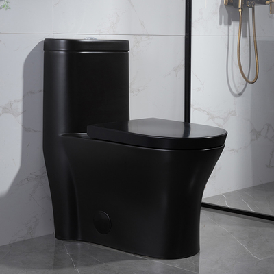 La norme américaine grande de toilette d'une seule pièce en céramique aucune détachent la commode de Seat