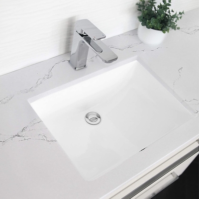Taches Ada Bathroom Sink résistante 17&quot; évier rectangulaire 500mm de salle de bains d'Undermount