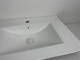 24 bassins simples d'évier de trou de Cabinet de salle de bains de pouce résistent ébrécher et rayer