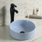 Rond en céramique Matte Black Bathroom Vessel Sink