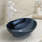Lavabo en céramique ovale lisse et élégant d'Art Bathroom Sink Counter Top