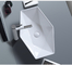 La salle de bains non poreuse de plan de travail descendent le lavabo de forme irrégulière de 650mm