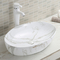 La salle de bains à haute densité de plan de travail descendent résistant à la chaleur 800mm blanc de 750mm