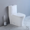 le rendement élevé de 1-Piece 1,1 Gpf/1.6 Gpf conjuguent à affleurement toilette tout-en-un ovale dans le blanc