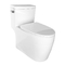 Cuvette de toilettes ovale grande d'une seule pièce blanche de rendement élevé MAP800G