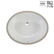 Pouces en céramique ovale moderne blanc d'Ada Bathroom Sinks Undermount Trough 15