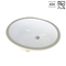 Pouces en céramique ovale moderne blanc d'Ada Bathroom Sinks Undermount Trough 15