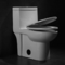 La fin affleurante d'Ada One Piece Toilet Single Siphonic a couplé les articles sanitaires