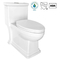 Toilette de l'One Touch CUPC 1,28 gallons par cuvette affleurante 720x430x750mm de commode