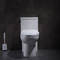 Double toilette d'une seule pièce ovale affleurante avec la fermeture douce Seat 1.28gpf/4.8lpf