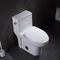 Double toilette d'une seule pièce ovale affleurante avec la fermeture douce Seat 1.28gpf/4.8lpf