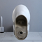 Contrat ovale Ada Toilet 19 pouces de taille standard de siphon puissant de poinçon