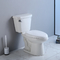 Chaise ovale ronde blanche 800mm de caractéristique de toilette en deux pièces de taille de confort